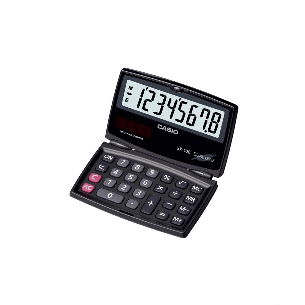 Casio Sx-100-W Portable Calculator